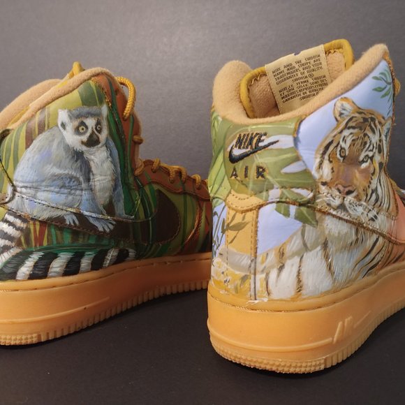 Nike Air Force 1 I have painted for my son - Picture 5 of 5